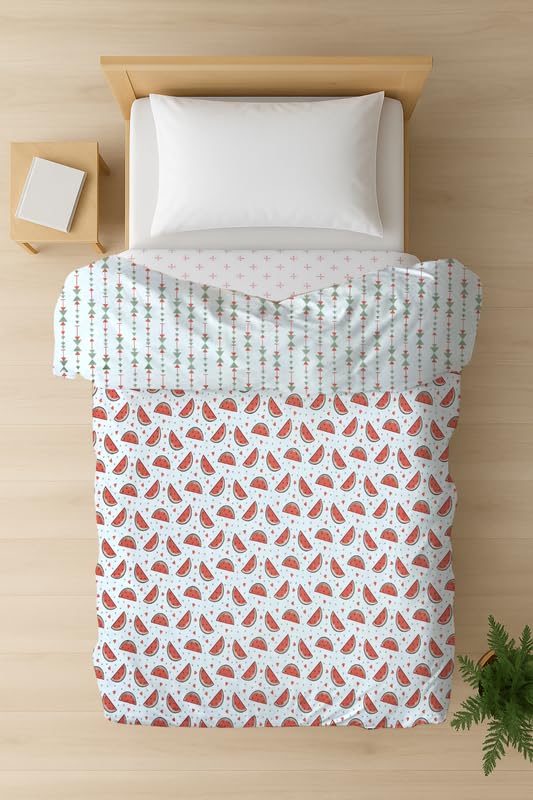 Mafatlal Coo Coo Kids Single Dohar | 90x60 Inch | Mulmul Cotton (Muslin) | Cartoon Print for Boys & Girls | Lightweight & Breathable Summer AC Blanket | Ultra-Soft & Skin-Friendly | Pack of 1