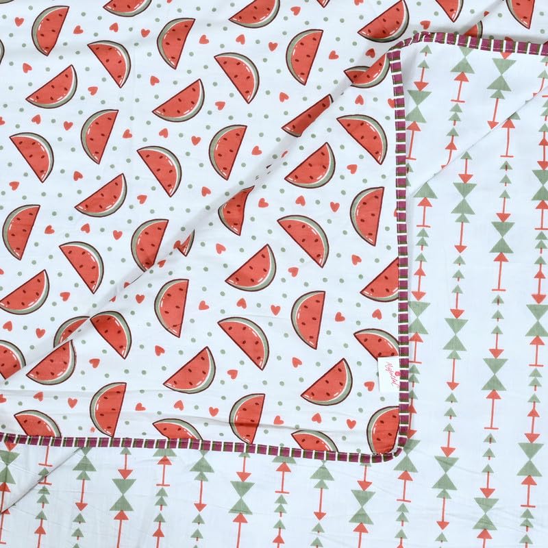 Mafatlal Coo Coo Kids Single Dohar | 90x60 Inch | Mulmul Cotton (Muslin) | Cartoon Print for Boys & Girls | Lightweight & Breathable Summer AC Blanket | Ultra-Soft & Skin-Friendly | Pack of 1 - Image 7