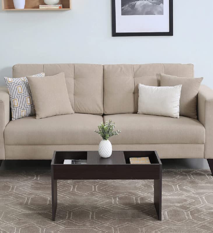 MAMTA Decoration Engineered Wood Center Coffee Table with Storage for Living Room Home Wooden Tea Tables Furniture (Brown)