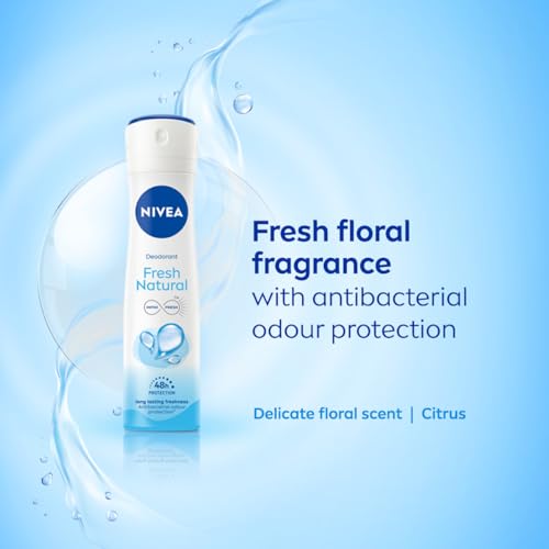 NIVEA Women Fresh Natural Deodorant Spray, 150Ml - Image 5