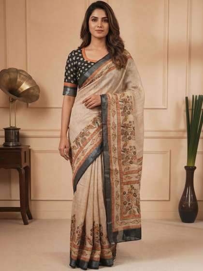 Tiger Snake Sarees - Buy Tiger Snake Sarees online in India - Image 10