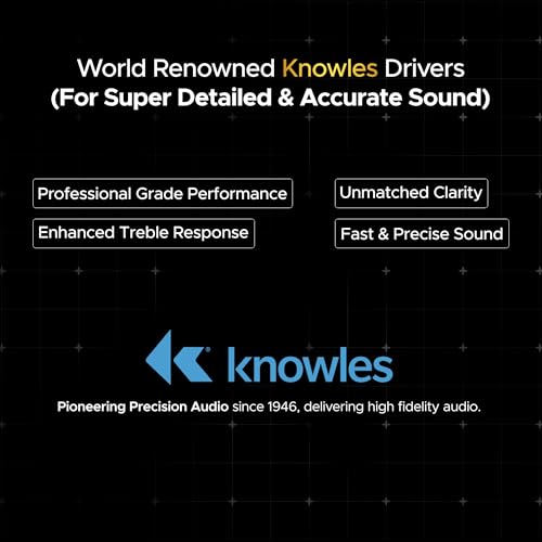 Boat Nirvana X TWS (2025),Knowles Dual Drivers,Hi-Res Audio LDAC,App Support,4Mic ENx,Dual Pair,Spatial Audio,Fast Charge, Bluetooth Earbuds, TWS Ear Buds Wireless Earphones with mic (Cosmic Onyx) - Image 4