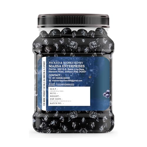 Classic Nuts Dried Blueberry | Dry Fruit | Rich in antioxidants, Vitamin K, Calcium & Fibre | Sweet & Delicious | Healthy Snacks (400gram) - Image 4