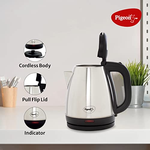 Pigeon Aluminium By Stovekraft 12708 Pressure Cooker Combo, Outer Lid, Without Induction Base (2 Litre And 3 Litre, Silver) & 1.5 Litre Hot Kettle And Water Bottle Combo (Silver) - Image 7