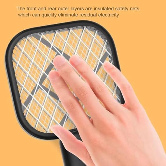 Mini Mosquito Kill Bat | USB Rechargeable Portable Bug Zapper & Electric Fly Swatter, Safe for Indoor Outdoor Use, Multifunctional (Mini Mosquito Bat) - Image 2