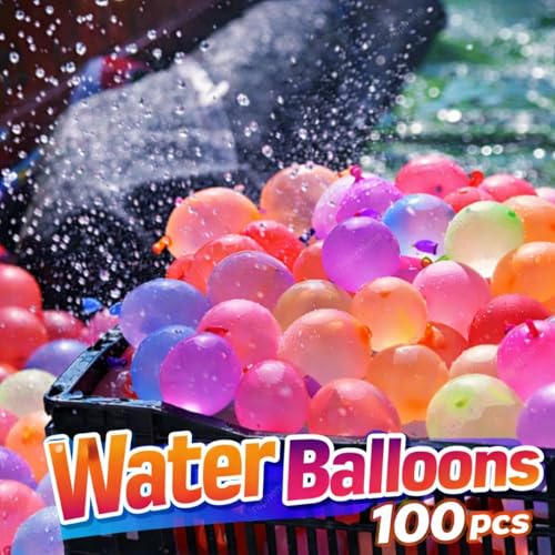 GRAPHENE Non-Toxic Vibrant Latex Colorful Holi Water Balloons Rubber 100Pcs Multicolor pack for a Joyful Celebration Safe Eco-Friendly Rang Barse (Pack of 1) - Image 5