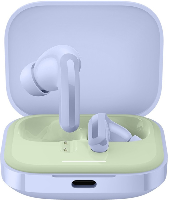 REDMI Buds 5 with 46dB Hybrid ANC earbuds, Quad-Mic AI ENC , Dual Device Connection Bluetooth(Fusion Purple, True Wireless)