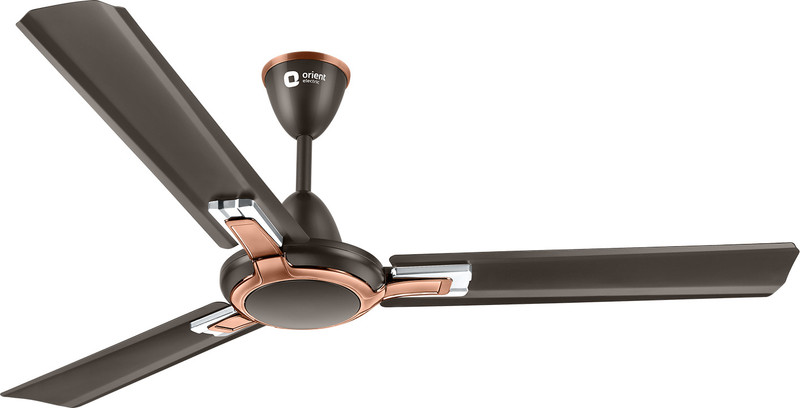 Orient Electric Ujala Prime BEE Star Rated with 5 Year Warranty 1200 mm Ceiling Fan(Brown | Pack of 1)