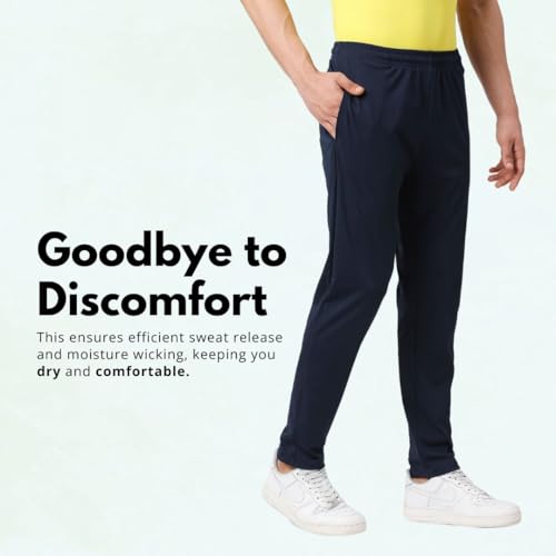 playR Men’s Astor Running Jogger – FLEXVENT Sports Bottoms, Lightweight, Breathable Track Pants for Gym, Running, Training, Fitness, Outdoor Sports & Casual Activewear for All Season - Image 2