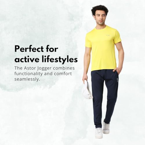 playR Men’s Astor Running Jogger – FLEXVENT Sports Bottoms, Lightweight, Breathable Track Pants for Gym, Running, Training, Fitness, Outdoor Sports & Casual Activewear for All Season - Image 5
