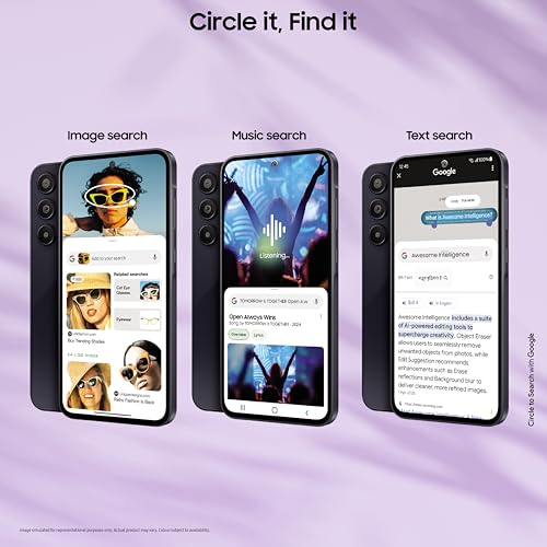 Samsung Galaxy A35 5G (Awesome Navy, 8GB RAM, 128GB Storage) | Premium Glass Back | 50 MP Main Camera (OIS) | Nightography | IP67 | Corning Gorilla Glass Victus+ | sAMOLED with Vision Booster - Image 5