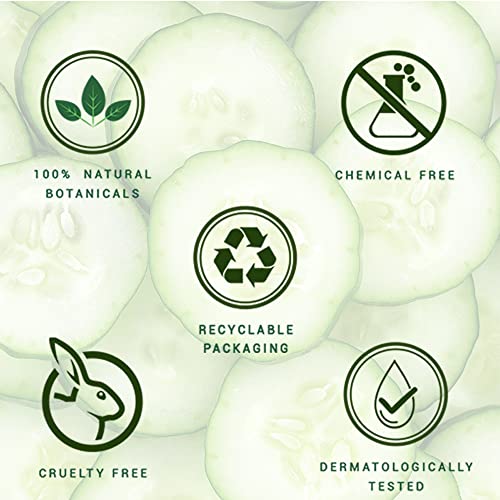 Biotique Cucumber Pore Tightening Toner| Ayurvedic and Organically Pure| Maintains Skin’s Natural pH |100% Botanical Extracts| Suitable for Normal & Oily Skin Types| 200ml - Image 4