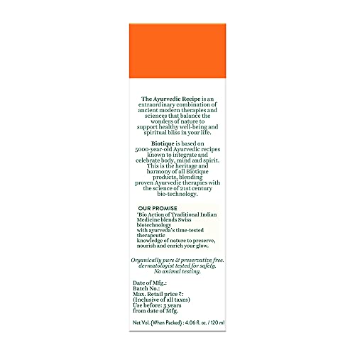 Biotique Morning Nectar Sun Protect Moisturizer SPF 30 UVA/UVB Sunscreen| Contains Wild Turmeric, Neem Leaves, & Morning Nectar | Visibly Flawless Skin | Suitable for All Skin Types | 120 ml - Image 3