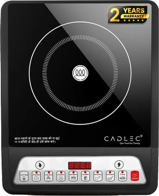 Cadlec 2000 W Induction Cooktop Push Button(Black, CookMate) - Image 2