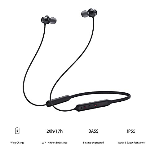 Oneplus Bullets Wireless Z Bass Edition Bluetooth in Ear Earphones with mic, Launched in April 2021 (Black) - Image 4