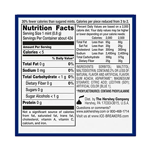 IceBreakers Mints Coolmints Mints, Natural and Artificial Flavour, 8 X 42 g - Image 2