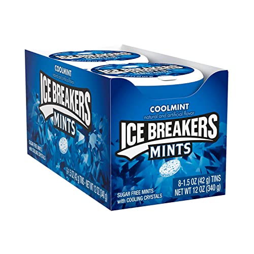 IceBreakers Mints Coolmints Mints, Natural and Artificial Flavour, 8 X 42 g - Image 3