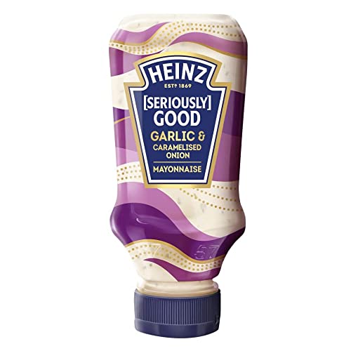 Heinz [Seriously] Good Mayonnaise with Garlic and Caramelised Onion, 220 ml ℮ 7.58 oz ℮ 215 g, 8 Pack - Image 3