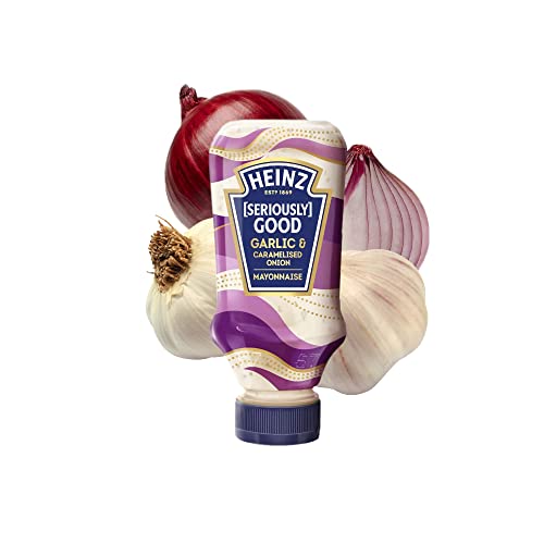 Heinz [Seriously] Good Mayonnaise with Garlic and Caramelised Onion, 220 ml ℮ 7.58 oz ℮ 215 g, 8 Pack - Image 5