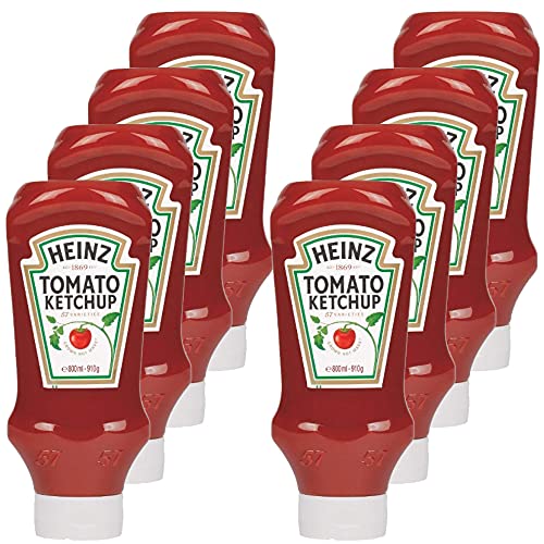 HEINZ Tomato Ketchup, 8 x 910 g