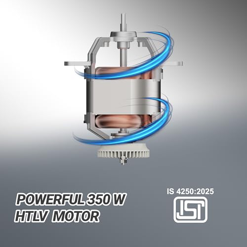 Milton Appliances Nutripure 350W Juicer Mixer Grinder | Mini Mixer Grinder with 2 Unbreakable Jars (600 ml On-the-Go & 300 ml Chutney),SS 304 Super Sharp Blades, Smoothie Maker, 2Y Warranty, Dark Blue - Image 6