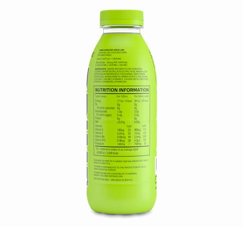 PRIME HYDRATION Lemon Lime Hydration Drink, 16.9 Fl oz / 500 Ml - Image 3