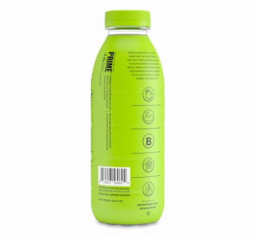 PRIME HYDRATION Lemon Lime Hydration Drink, 16.9 Fl oz / 500 Ml - Image 5