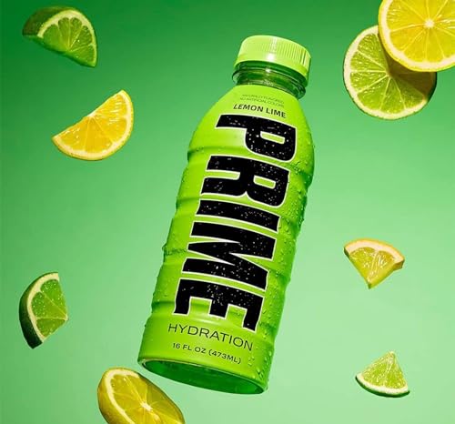 PRIME HYDRATION Lemon Lime Hydration Drink, 16.9 Fl oz / 500 Ml - Image 6