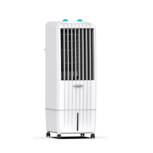 Symphony Diet 12T Tower Air Cooler | Honeycomb Cooling Pad | Powerful Blower | Auto Louver Movement | Cool Flow Dispenser | 12L | 1-Year Warranty