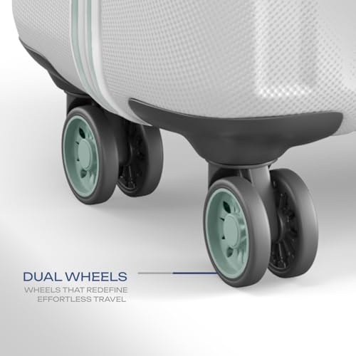 Safari Ray Neo 8 Wheels Set of 2 (Cabin + Medium) Trolley Bags, Hard Case Polycarbonate 360 Degree Wheeling Luggage for Men & Women, Travel Bag Suitcase for Travel, Trolley Bags for Travel, Cloud Grey - Image 5