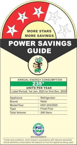 Haier 240L 3 Star Frost Free Top Mount Double Door Refrigerator|5 In 1 Convertible Modes|Twin Inverter|200% Faster Ice Making in 49 Minutes (HEF-253GS-P, Moon Silver) - Image 7
