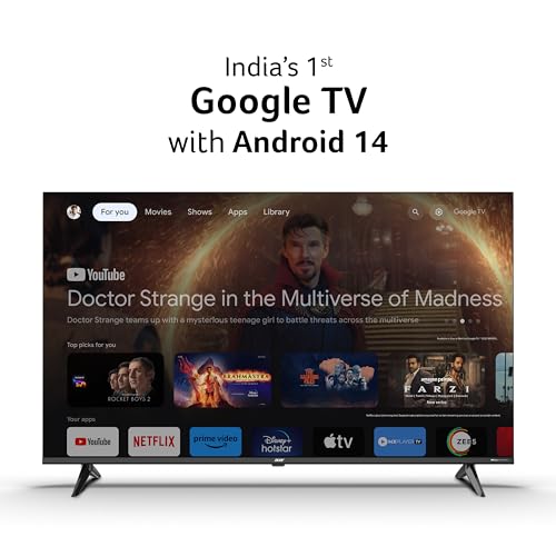 acer 139 cm (55 inches) Ultra V Series 4K Ultra HD Smart QLED Google TV AR55QDVGU2875BD - Image 4