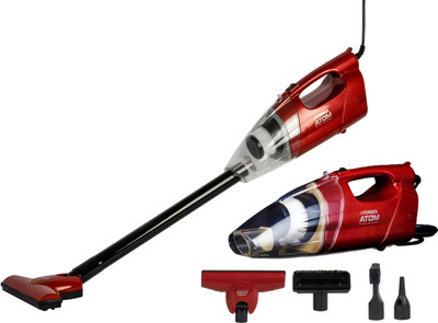 EUREKA FORBES Atom Hand-held Vacuum Cleaner 12,000 Pa Powerful Suction Power, 2-In-1, Handheld & Stick Functions, Blower Function, Can be used as Inflator for toys, For Home Use, with Washable Filter with Reusable Dust Bag(Red) - Image 2