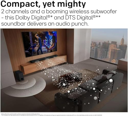 LG S40T 300W 2.1 Channel Dolby Digital, DTS Digital Surround, AI Sound Pro, Wow Interface Soundbar with HDMI, USB & Bluetooth Connectivity (Black) - Image 4