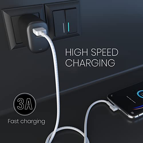 Portronics Konnect L POR-1403 Fast Charging 3A Type-C Cable 1.2 Meter with Charge & Sync Function for All Type-C Devices (White) - Image 5