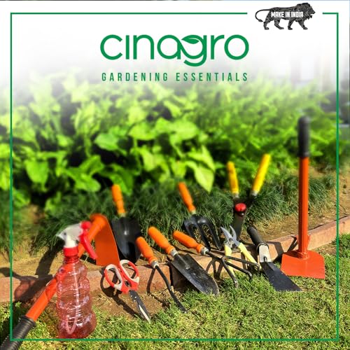 Cinagro Hand Pruner Cutter - 1 Pc, Heavy Duty Gardening Tools Grass Cutter, Plant Cutter for Home Garden, Wood Branch Trimmer, Garden Tools Grass Cutting Accessories (Steel Blades, Assorted) - Image 5