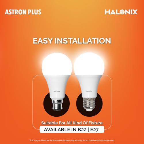Halonix 10W B22 LED Cool Day Light Bulb, Pack of 10 - Image 5