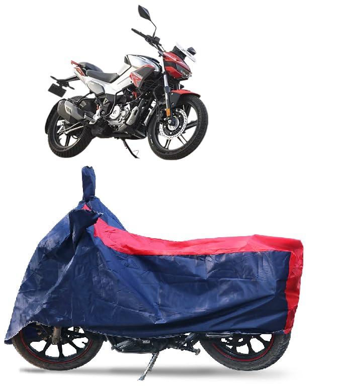 Hero Xtreme 125R Bike Cover with Water-Resistant and Dust-Proof Premium Polyester Fabric (Blue,Red)