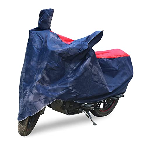 Hero Xtreme 125R Bike Cover with Water-Resistant and Dust-Proof Premium Polyester Fabric (Blue,Red) - Image 3