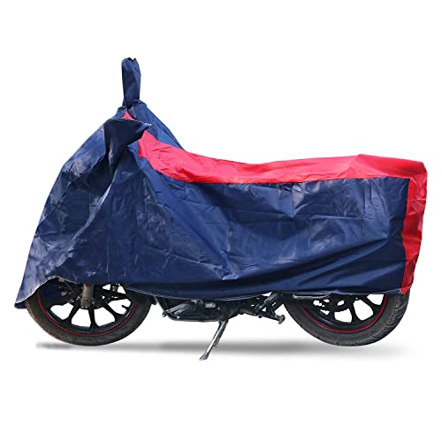 Hero Xtreme 125R Bike Cover with Water-Resistant and Dust-Proof Premium Polyester Fabric (Blue,Red) - Image 4