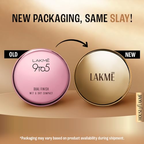 Lakme 9 to 5 Primer with Matte Powder Foundation Compact, Natural Light, 9g - Image 3
