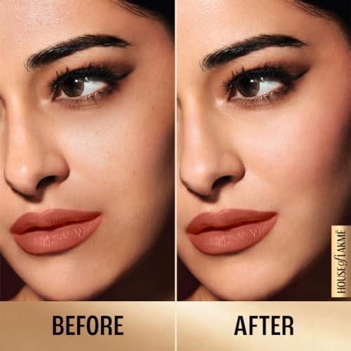 Lakme 9 to 5 Primer with Matte Powder Foundation Compact, Natural Light, 9g - Image 4