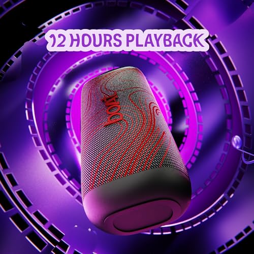 Boat 2025 Launch Stone Arc, 20W Signature Sound, 58mm Drivers, Upto 12 Hrs Battery, RGB LEDs, TWS Feature, IPX5, BT v5.4, w/Mic, Bluetooth Speaker, Wireless Speaker, Portable Speaker (Raging Black) - Image 4