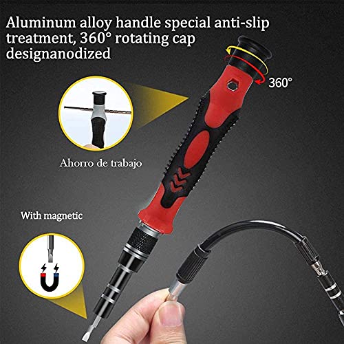 Novo 115 in 1 Interchangeble Multipurpose Mini Screwdriver Set Magnetic Slot Wrench Bits Repair Tools Kit Set Combination Screwdriver Set for Home Appliance,Laptop,Mobile,Computer - Image 3