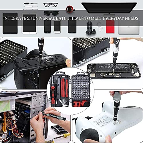 Novo 115 in 1 Interchangeble Multipurpose Mini Screwdriver Set Magnetic Slot Wrench Bits Repair Tools Kit Set Combination Screwdriver Set for Home Appliance,Laptop,Mobile,Computer - Image 4