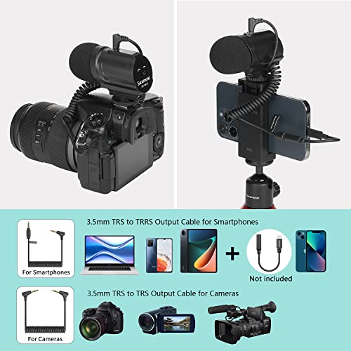 Saramonic SR-VM1S Cardioid Unidirectional Condenser Microphone for DSLR Cameras, Camcorders - Image 4