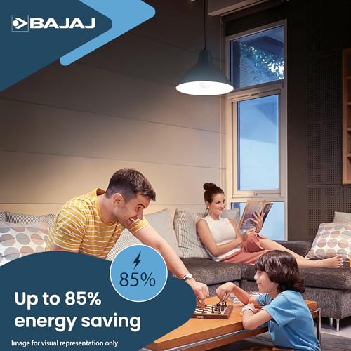 Bajaj Ivora HB 12W LED Bulb B22 (Pack of 4, CDL) | Energy Efficient, Eco-Friendly | UV & IR Free | 1 Year Warranty - Image 6