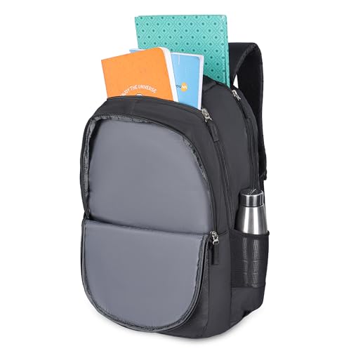 Priority 19 Inch Durable PU College Backpack For Boys & Girls | Casual Backpack For Unisex | Office Backpack For Men & Women - Image 4