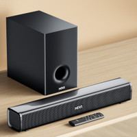 Mivi Fort H120 Soundbar, 120 Watts, 2.1 Channel, Multi-Input and EQ Modes, BT v5.1 120 W Bluetooth Soundbar(Black, 5.1 Channel) - Image 3