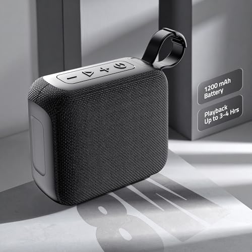 Artis BT09 Wireless Bluetooth Speaker with USB Input, TF Card Input and Hands Free Calling (Black) - Image 4